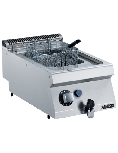 Zanussi EVO 700 - Fritös gas - bänkmodell - 7Liter - 400mm