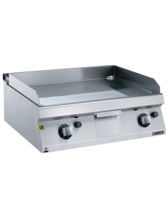 Zanussi EVO 700 - Stekhäll gas - bänkmodell - 800mm - slät kromhäll