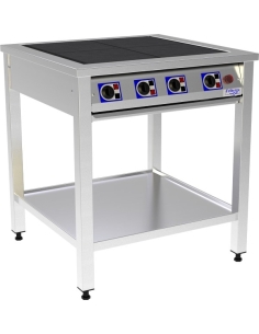 Fribergs - Spis - FS4090 - 4 plattor standard - Arbetsyta 610x610mm