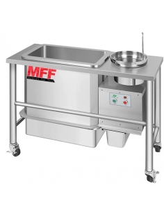 Motordriven paneringsstation