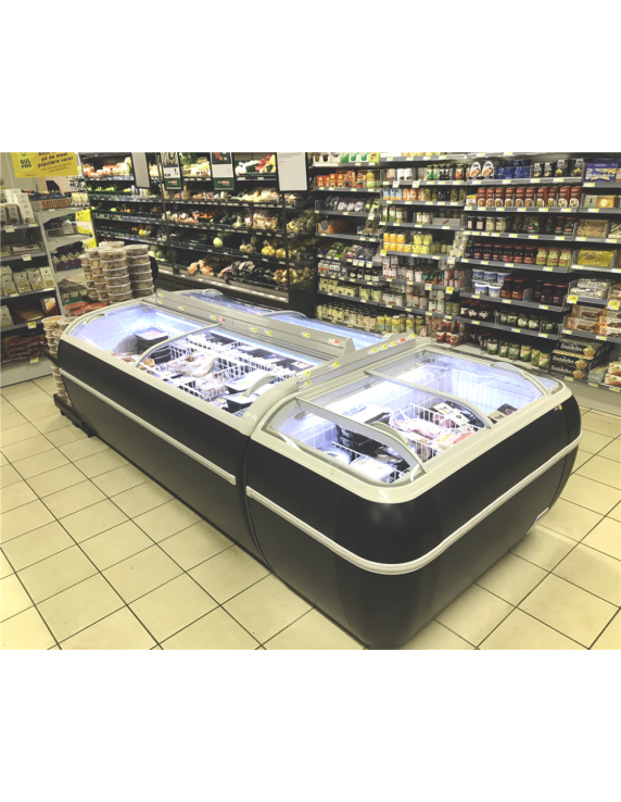 Supermarket Frysbox TWIN 220-F