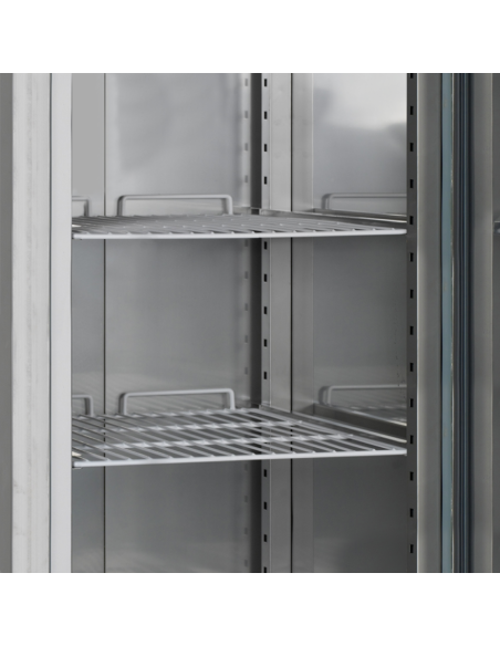 Rostfri kyl glasdörr RK1420G - 1410 Liter